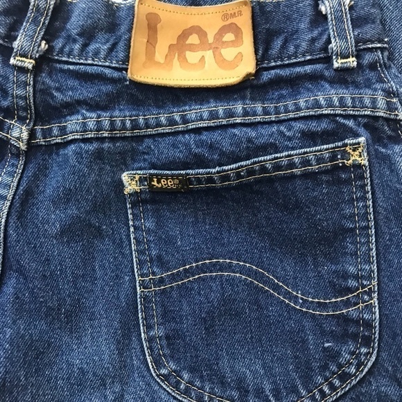 Vintage High Rise Mom Jeans Dark Wash 16p - Picture 4 of 8